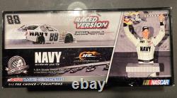NASCAR 124 Scale Diecast BRAD KESELOWSKI #88 NAVY Raced Version Nashville Win