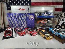 NASCAR 1/24 Lot Action, Team Caliber, Winners Circle Die Cast Dale Jr, Spencer
