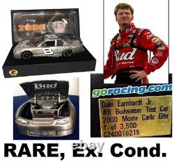 NASCAR 2000 Dale Earnhardt Jr #8 Monte Carlo Brushed Stainless 124 Diecast Car