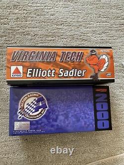 NASCAR 2000 FORD VT VIRGINIA TECH HOKIES 1/24 Elliott Sadler #21 WHITE Citgo