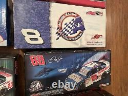 NASCAR Die Cast Model Lot 9 Dale Jr Elliott Racing Champions Action 124 Scale