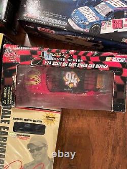 NASCAR Die Cast Model Lot 9 Dale Jr Elliott Racing Champions Action 124 Scale