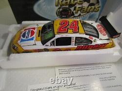 NASCAR Jeff Gordon 2009 Impala Pepsi Challenger Retro Autographed 124 Diecast