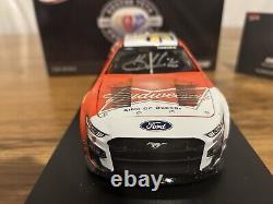 NASCAR Lionel Elite SIGNED 2023 Kevin Harvick #4 Budweiser 1/24 Diecast Car WCOA