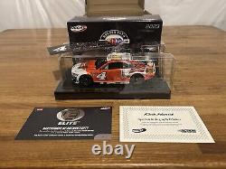 NASCAR Lionel Elite SIGNED 2023 Kevin Harvick #4 Budweiser 1/24 Diecast Car WCOA