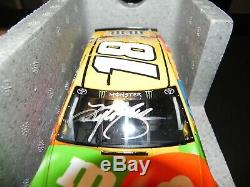 Nascar Autographed Kyle Busch 2018 M&m's Diecast Action Coa #17 Of 108