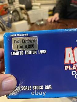 New 1995 Action 124 Diecast NASCAR Dale Earnhardt Sr Wrangler Aerocoupe Monte