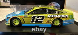 New Elite 2019 Ryan Blaney Knauf Mustang 1 Of 24 Nascar 1/24 Diecast Lqd Color