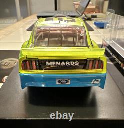 New Elite 2019 Ryan Blaney Knauf Mustang 1 Of 24 Nascar 1/24 Diecast Lqd Color