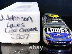 Prototype 2007 1/24 Jimmie Johnson 48 Lowe's Color Chrome Action Chevy Lowes