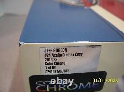 (RARE) #24 Jeff Gordon 2013 CROMAX CAPE 1/24 COLORCHROME 1 OF ONLY 96