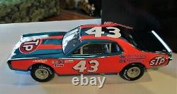 RARE Action Richard Petty Color Chrome 1974 Dodge Charger NHOF Hall of Honor