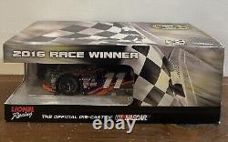 RARE! DENNY HAMLIN 11 FedEx Express 2016 Galaxy Chrome 1/24 DAYTONA 500 WINNER