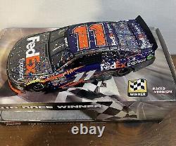 RARE! DENNY HAMLIN 11 FedEx Express 2016 Galaxy Chrome 1/24 DAYTONA 500 WINNER