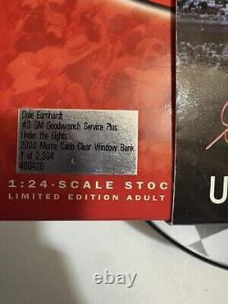 RARE Dale Earnhardt #3 GM Goodwrench Under The Lignts CWB 2000 1/24 Diecast