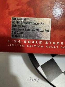 RARE Dale Earnhardt #3 GM Goodwrench Under The Lignts CWB 2000 1/24 Diecast