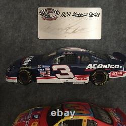 RARE! Dale Earnhardt RCR MUSEUM SERIES Signed With 9 Cars AWESOME