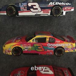 RARE! Dale Earnhardt RCR MUSEUM SERIES Signed With 9 Cars AWESOME