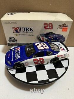 RARE Kevin Harvick #29 Quirk Chevrolet 2008 Monte Carlo 1/24 Diecast