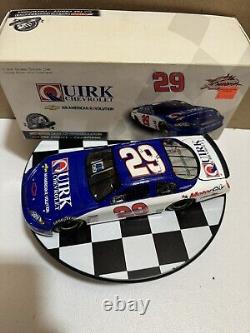 RARE Kevin Harvick #29 Quirk Chevrolet 2008 Monte Carlo 1/24 Diecast