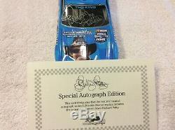 RICHARD PETTY & DALE INMAN 2010 HOF COLLAGE AUTOGRAPHED DIECAST WithCOA & CARD S