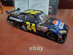 Rare 2008 Jeff Gordon #24 Pepsi Stuff Autographed RCCA Elite 124 NASCAR MIB