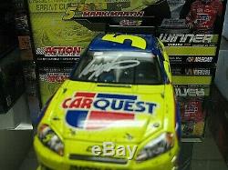 Rare! 2009 2x Signed Mark Martin Carquest New Hampshire Win With Rick Hendrick