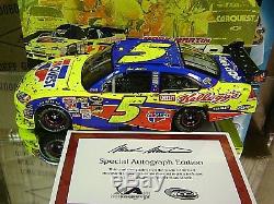 Rare! 2009 Mark Martin Carquest Phoenix Win Race Fans Only Autographed 692 Made
