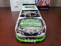 Rare 2012 Kyle Busch #18 Interstate Batteries Autographed 124 NASCAR ARC MIB