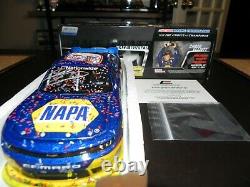 Rare 2014 Chase Elliott Autographed Darlington Win / Raced Version Rookie Coa