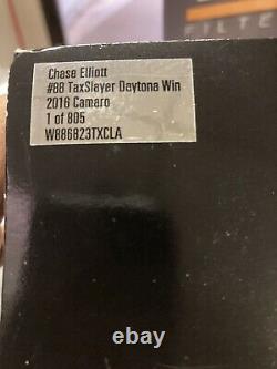 Rare! 2016 Chase Elliott Taxslayer Daytona Win Jr Motorsports Camaro 1 Of 805