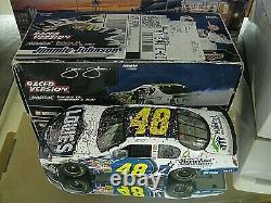 Rare! 2 Cars! 2007 Jimmie Johnson Wins Lowes Richmond Cot, Jj Foundation Fontana