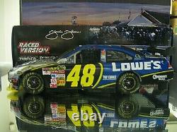 Rare! 2 Cars! 2007 Jimmie Johnson Wins Lowes Richmond Cot, Jj Foundation Fontana