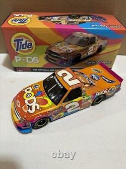 Rare Kevin Harvick #2 Tide Pods 2012 1/24 Silverado Super Truck Diecast