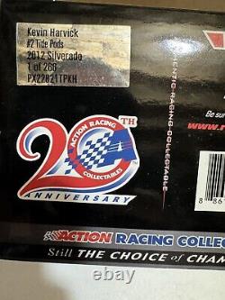 Rare Kevin Harvick #2 Tide Pods 2012 1/24 Silverado Super Truck Diecast