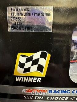 Rare Kevin Harvick #4 Jimmy John's Phoenix Win 2015 1/24 Nascar Diecast