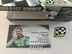 Rare Kyle Larson 2019 Dover Raced Win / Drydene / #42 Clover Action Brand New