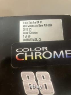 Rare! Read All Color Chrome 2016 Dale Earnhardt Jr Mountain Dew All Star 1/ 96