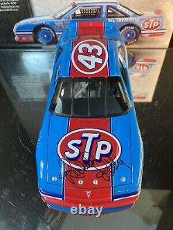 Richard Petty #43 STP Farewell Autographed 1992 Pontiac Grand Prix 124 Action