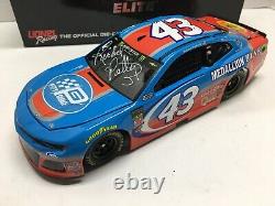 Richard Petty Autographed 2018 #43 Petty's Garage Medallion Bank 1/24 Rcca Elite