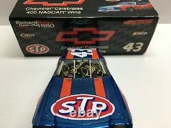 Richard Petty Autographed Diecast #43 Stp / Chevy 400 Win 1980 Nashville 1/24