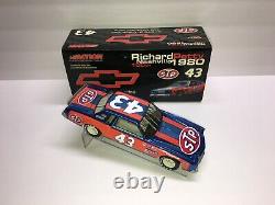 Richard Petty Autographed Diecast #43 Stp / Chevy 400 Win 1980 Nashville 1/24