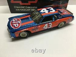 Richard Petty Autographed Diecast #43 Stp / Chevy 400 Win 1980 Nashville 1/24