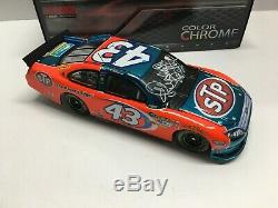 Richard Petty Autographed Nascar Diecast 2012 #43 Stp 1/24 Lionel Color Chrome