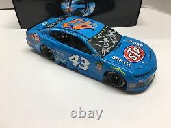 Richard Petty Dale Inman Autographed 2018 #43 Stp Blue Darlington 1/24 Elite