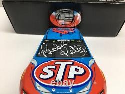 Richard Petty Dale Inman Darrell Wallace Jr Autographed 2018 #43 Stp 1/24 Elite