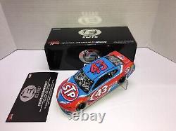 Richard Petty Dale Inman Darrell Wallace Jr Autographed 2018 #43 Stp 1/24 Elite