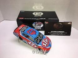 Richard Petty Dale Inman Darrell Wallace Jr Autographed 2018 #43 Stp 1/24 Elite