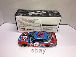 Richard Petty Dale Inman Darrell Wallace Jr Autographed 2018 #43 Stp 1/24 Elite