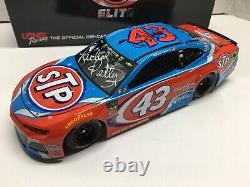 Richard Petty Dale Inman Darrell Wallace Jr Autographed 2018 #43 Stp 1/24 Elite